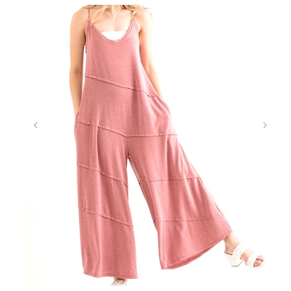 ShopEvelynne Pants - #21 Boho Stunning loose fit wide leg fabulous jumpsuit